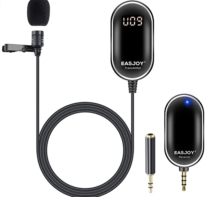 Wireless Lavalier Microphone – iPhone/Android