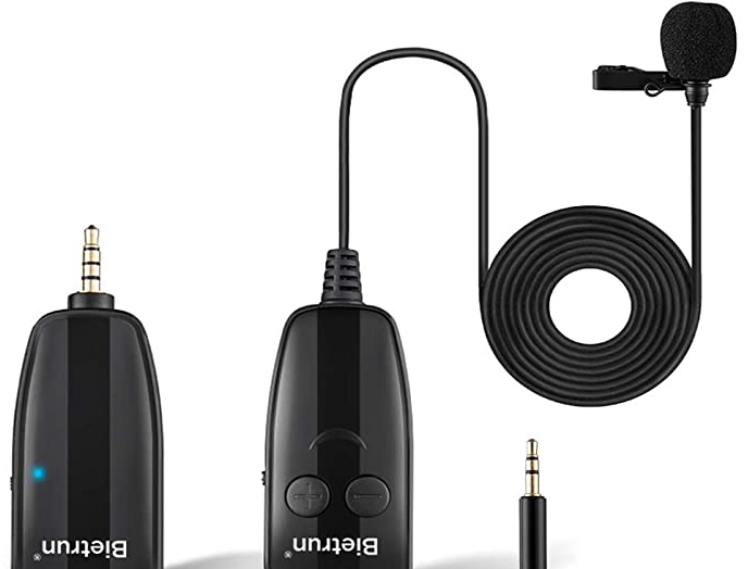 Wireless Lavalier Microphone – iPhone/Android