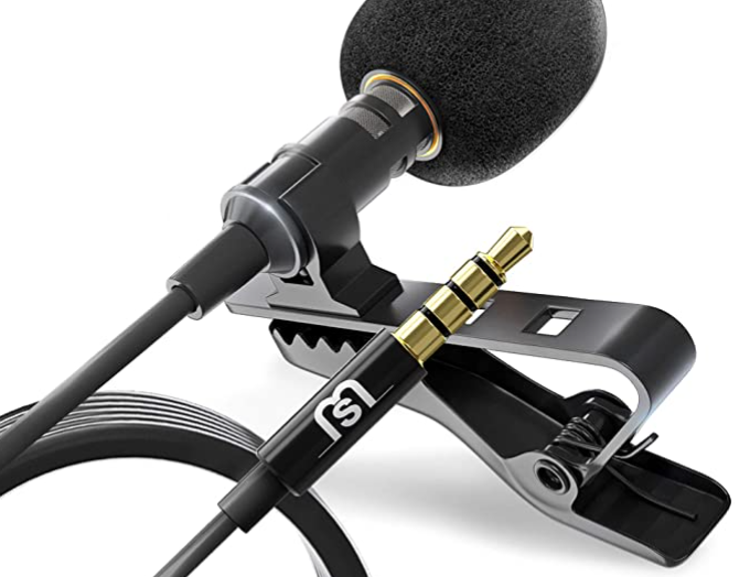 Wired Lavalier Microphone – iPhone/Android